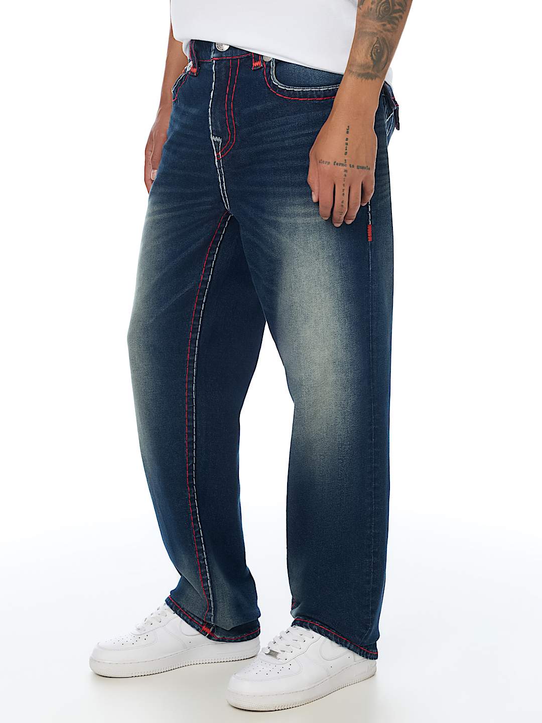 True Religion - Ricky Super T Flap Straight Jean 34"