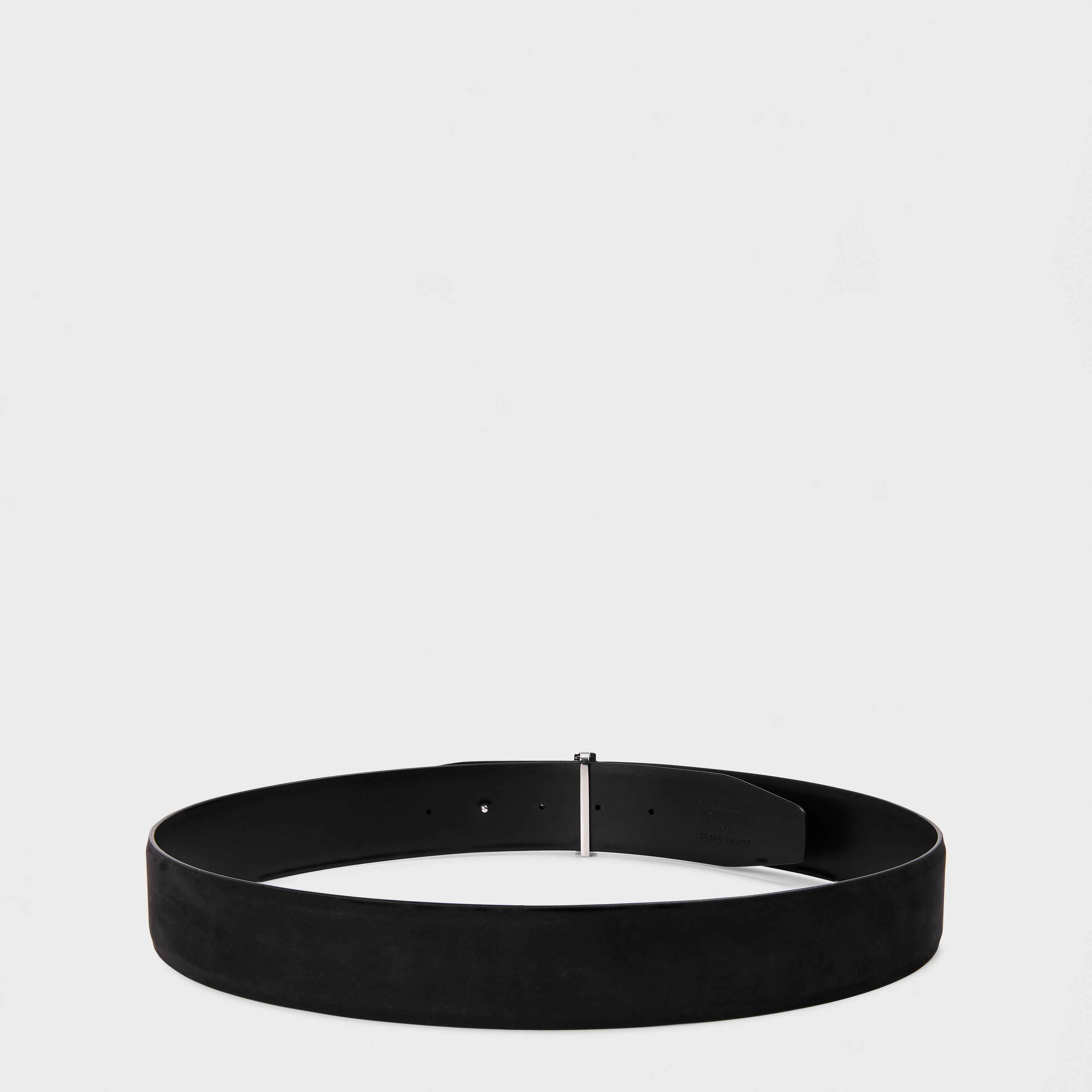 Tom Ford - Men's Metal T Buckle Leather Belt