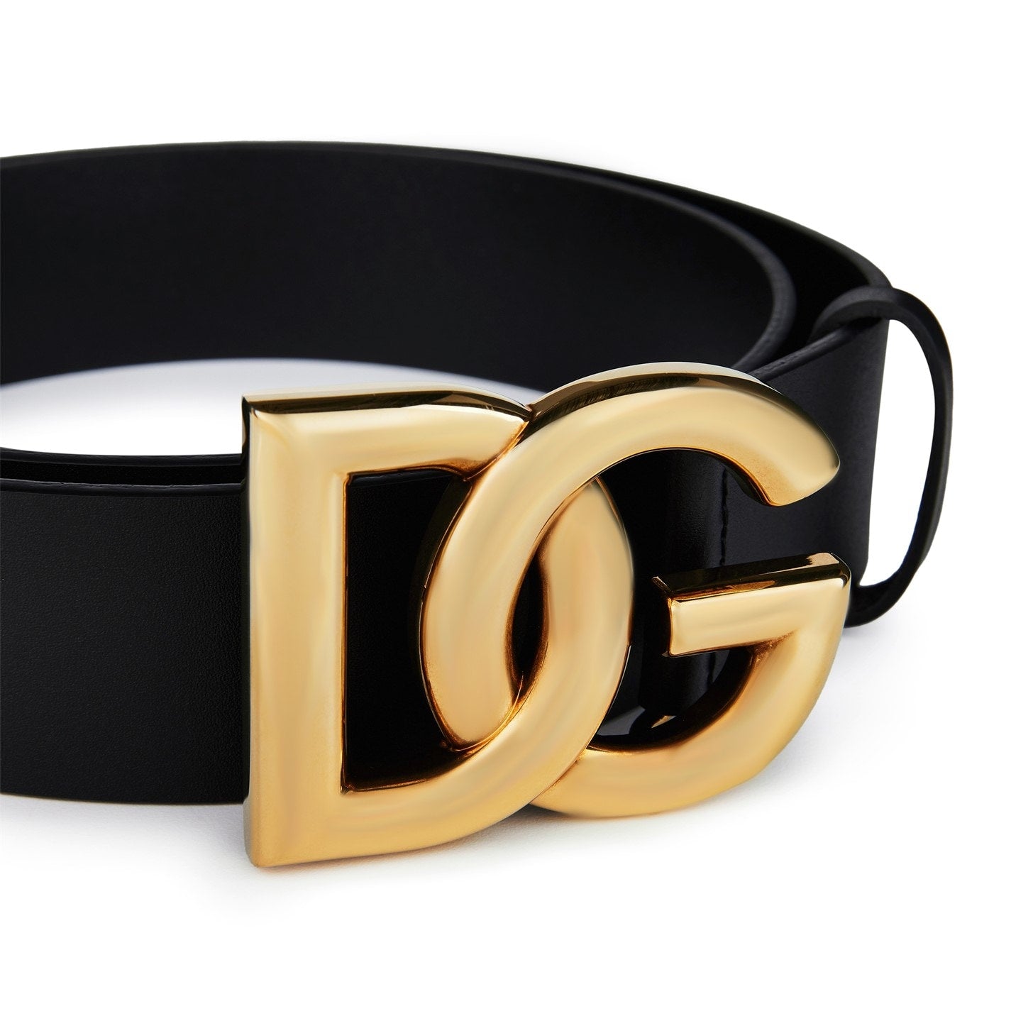 DOLCE AND GABBANA - Men's Plain Interlock Belt, 35m