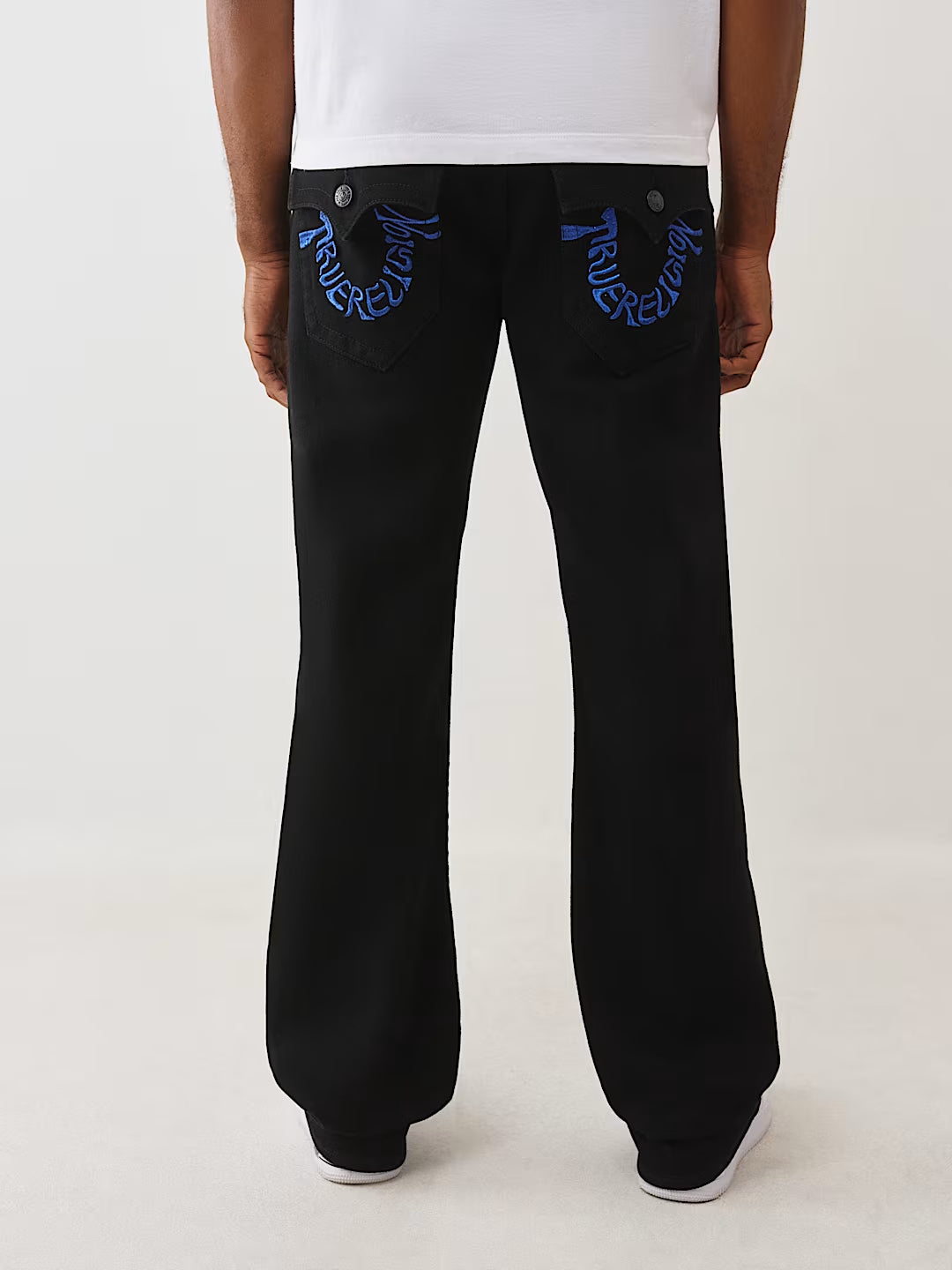 True Religion - Billy Warped Horseshoe Logo Bootcut Jean 34