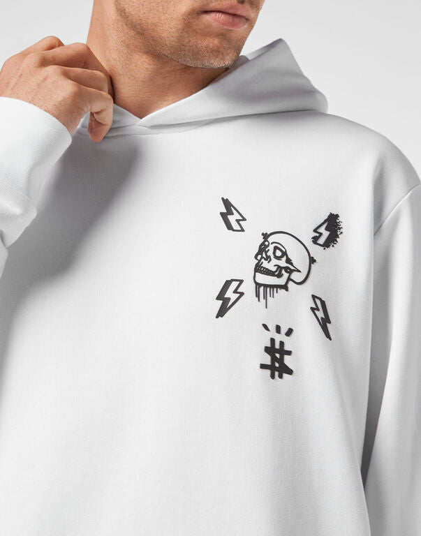 PHILIPP PLEIN - Hoodie Sweatshirt Hexagon