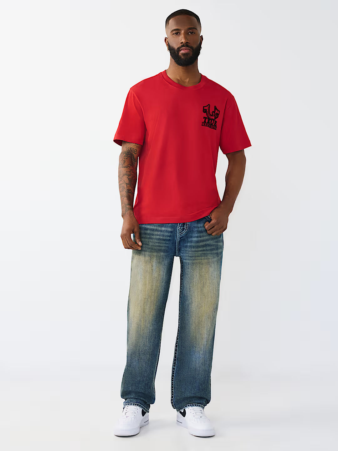 True Religion - Bobby Big T Flap Baggy Jean 32
