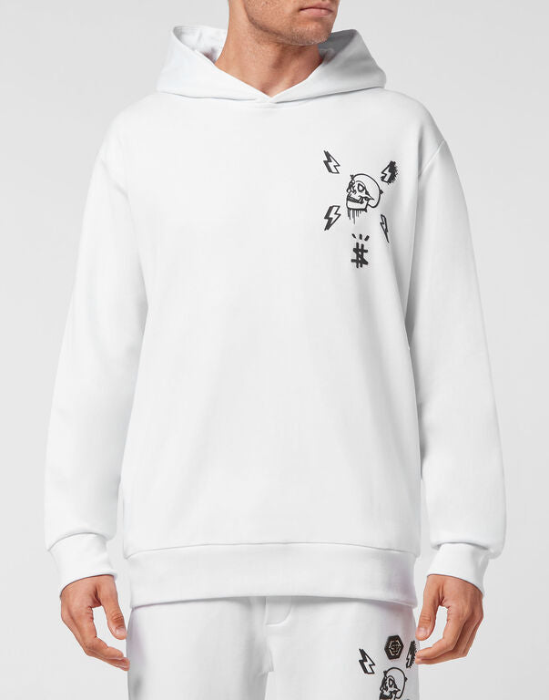 PHILIPP PLEIN - Hoodie Sweatshirt Hexagon