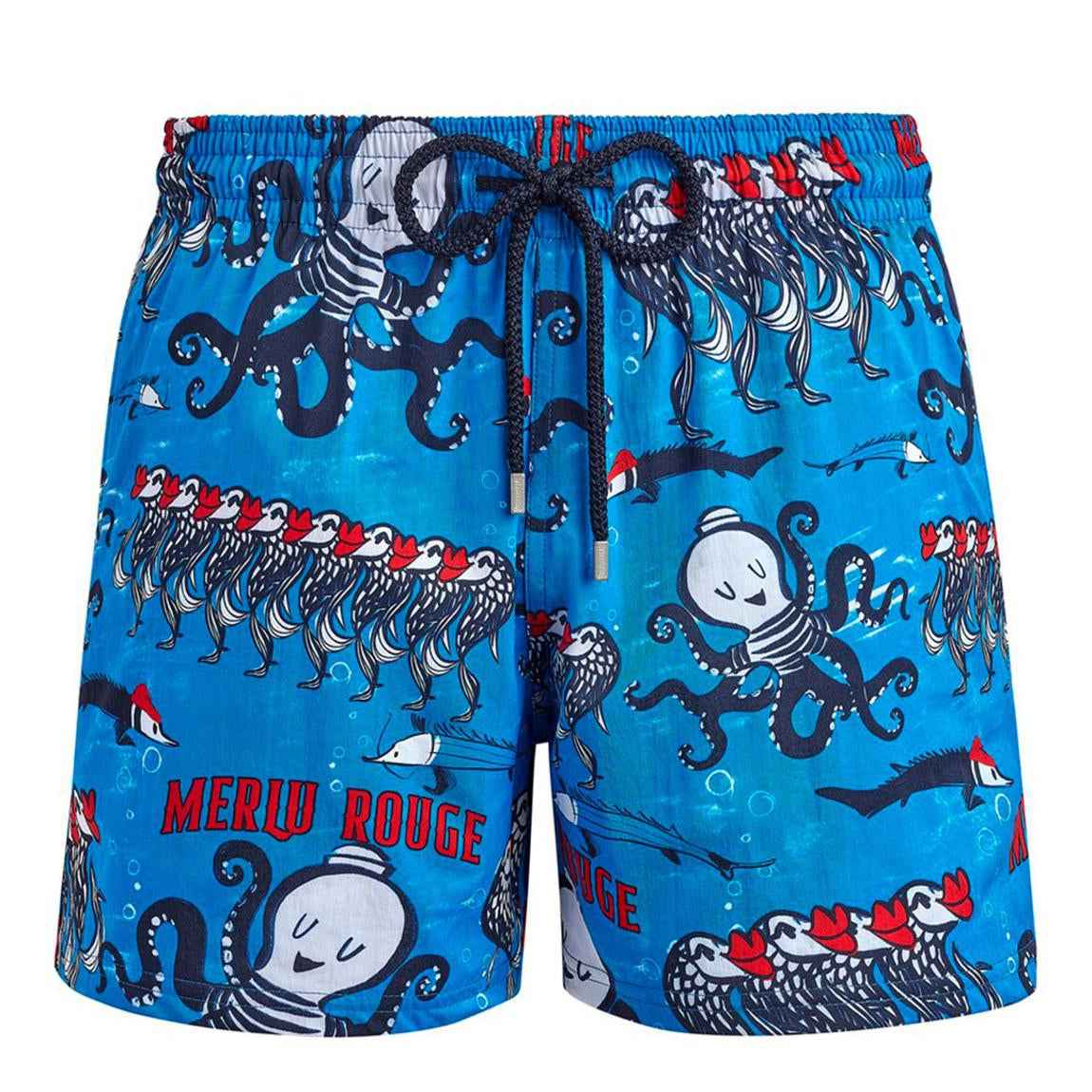 Vilebrequin - Neon Blue Moorise Swim Shorts
