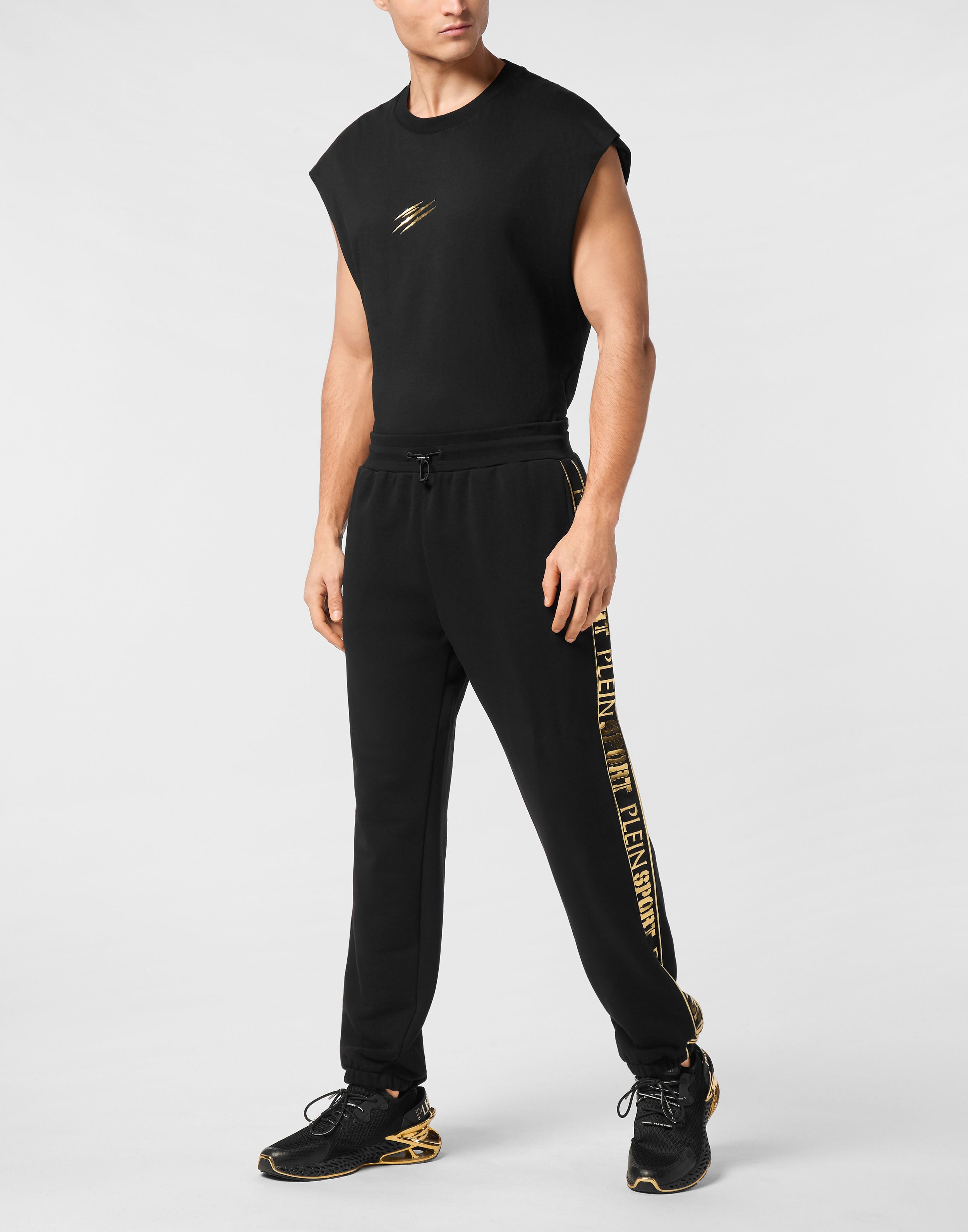 PHILIPP PLEIN - PLEIN SPORT Cargo Pants Laminated