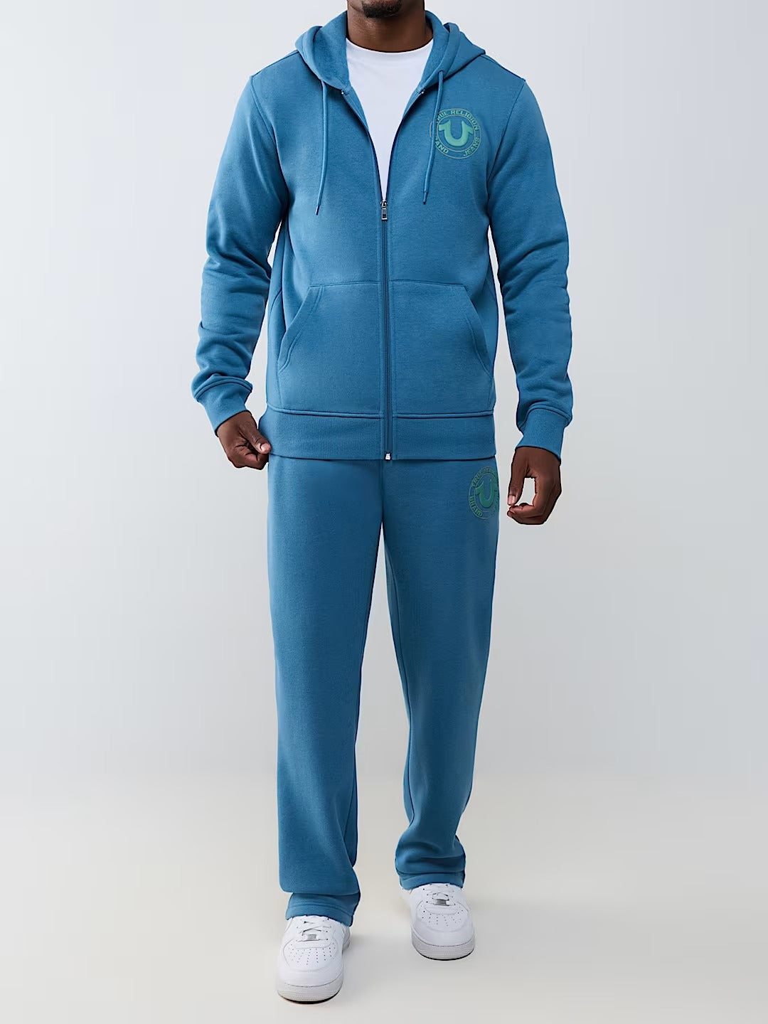 True Religion - True Puff-Print Zip Hoodie