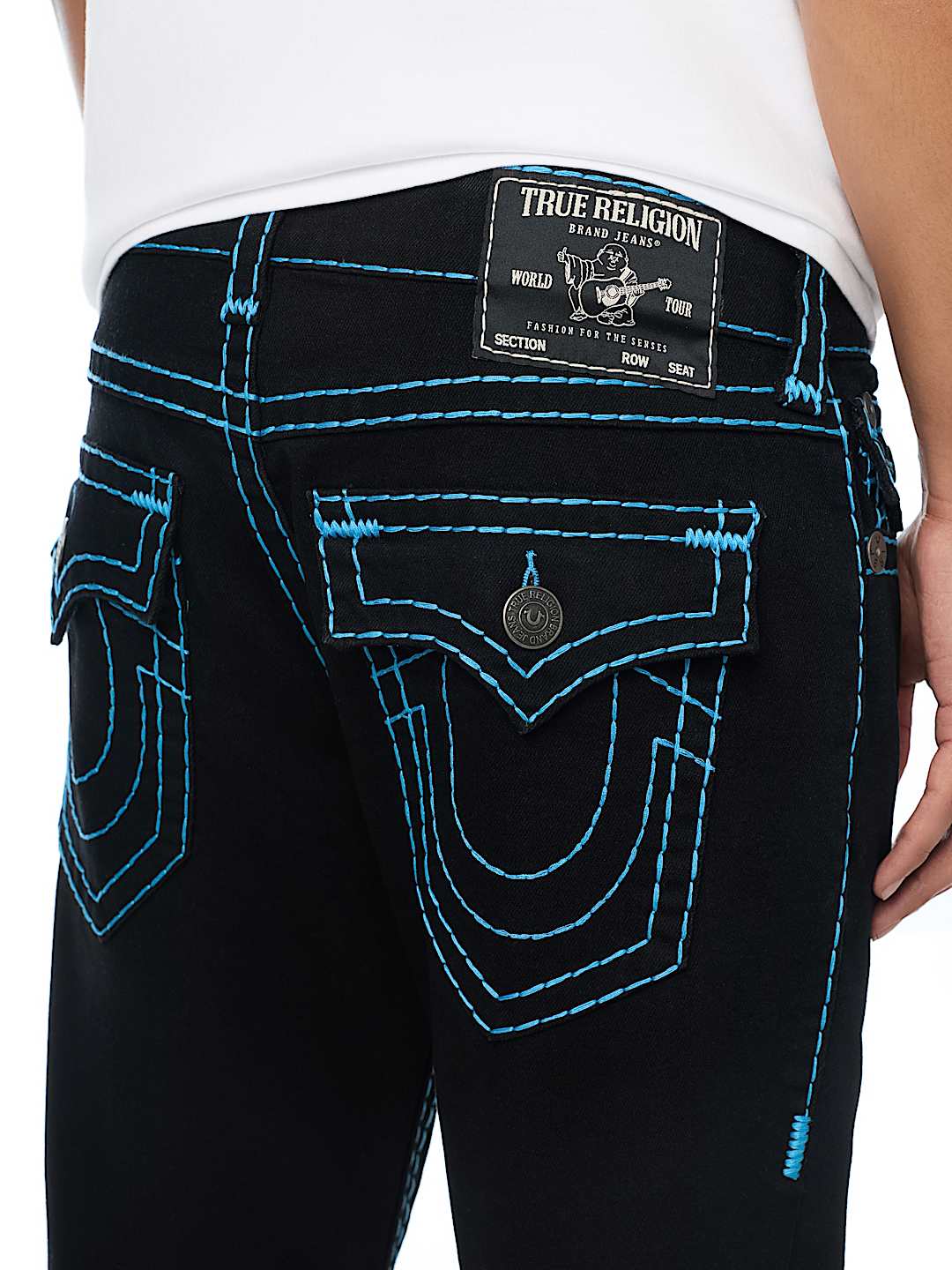 True Religion - Ricky Super T Flap Jean 34”