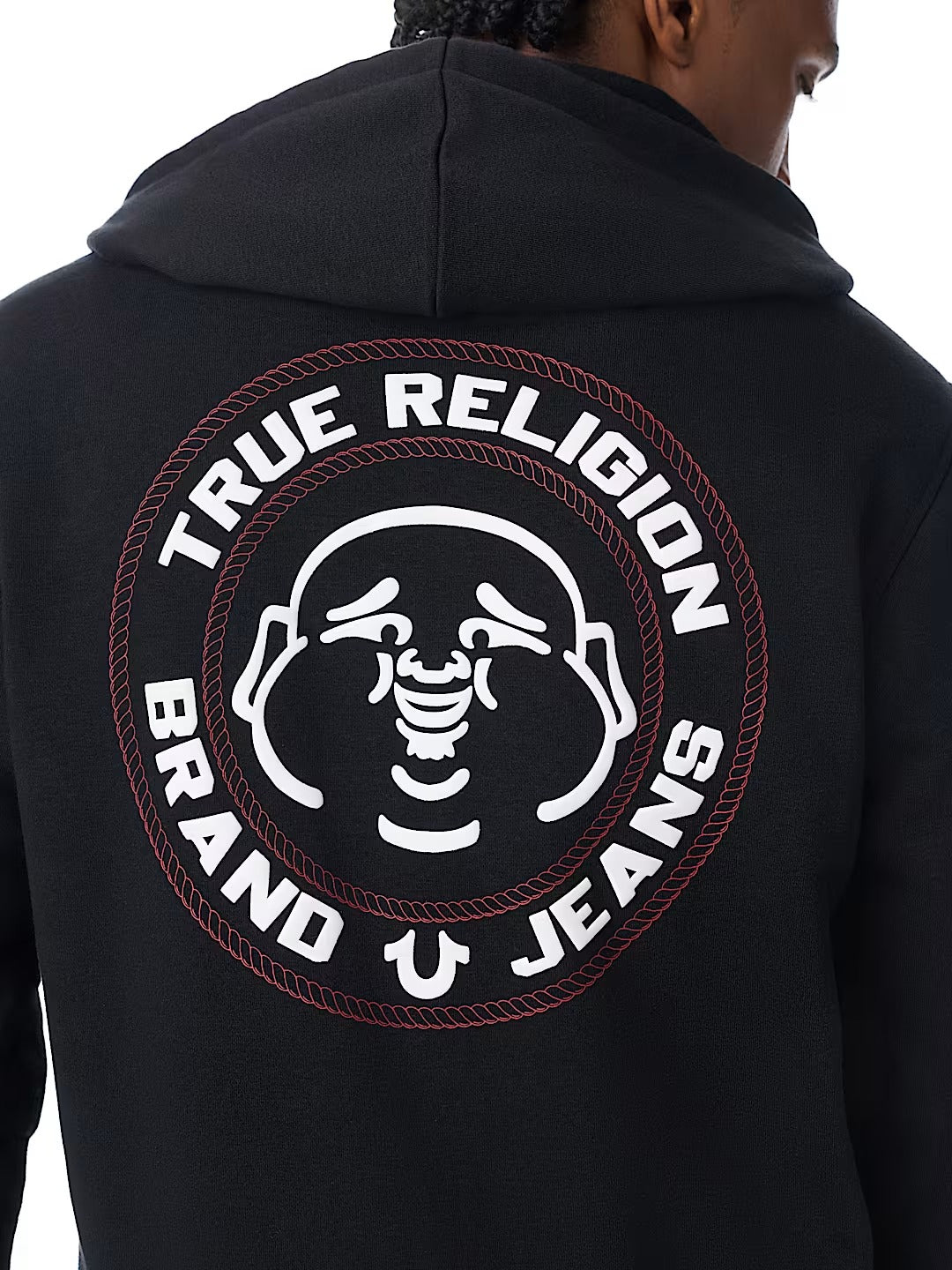 True Religion - True Puff-Print Zip Hoodie