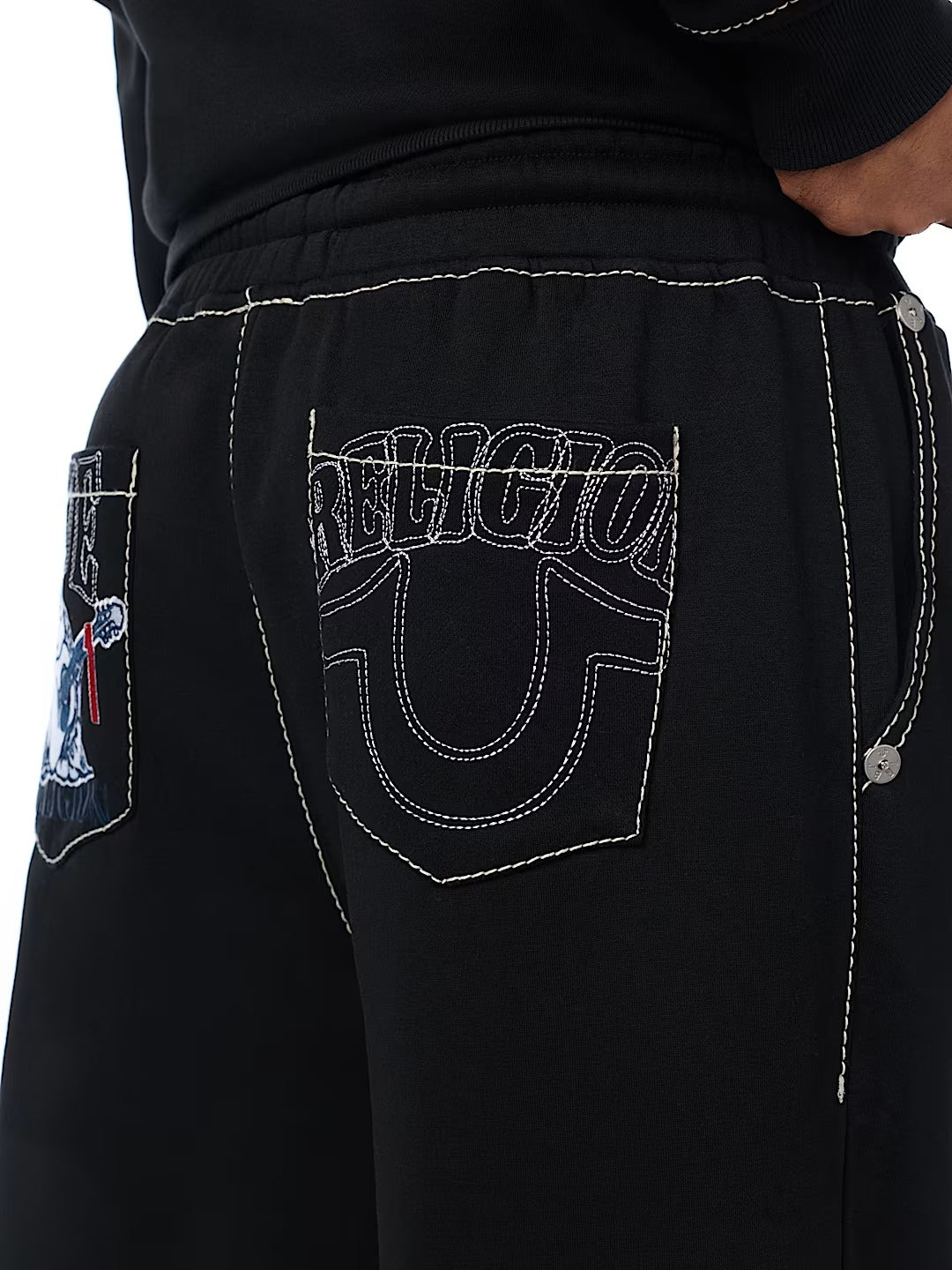 True Religion - No. 1 Logo Big T Sweatpant