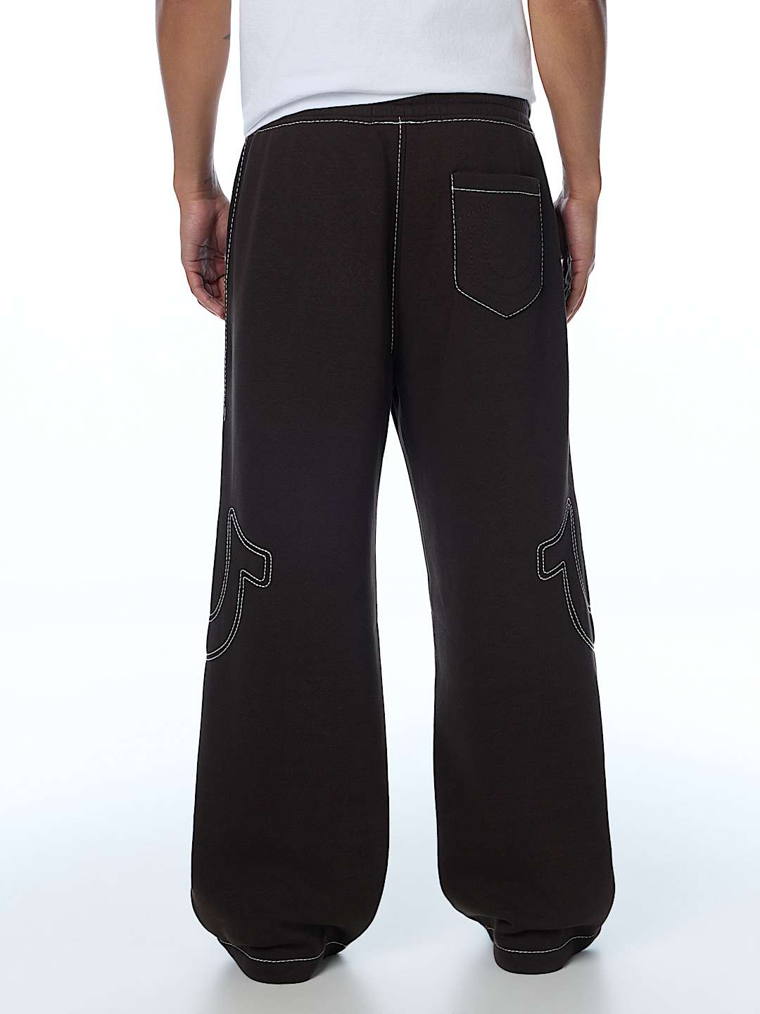 True Religion - Big T Horseshoe Baggy Sweatpant