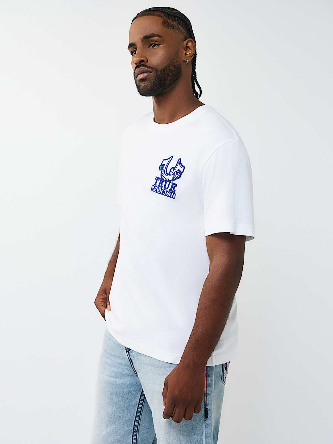 True Religion - Crest Logo Tee