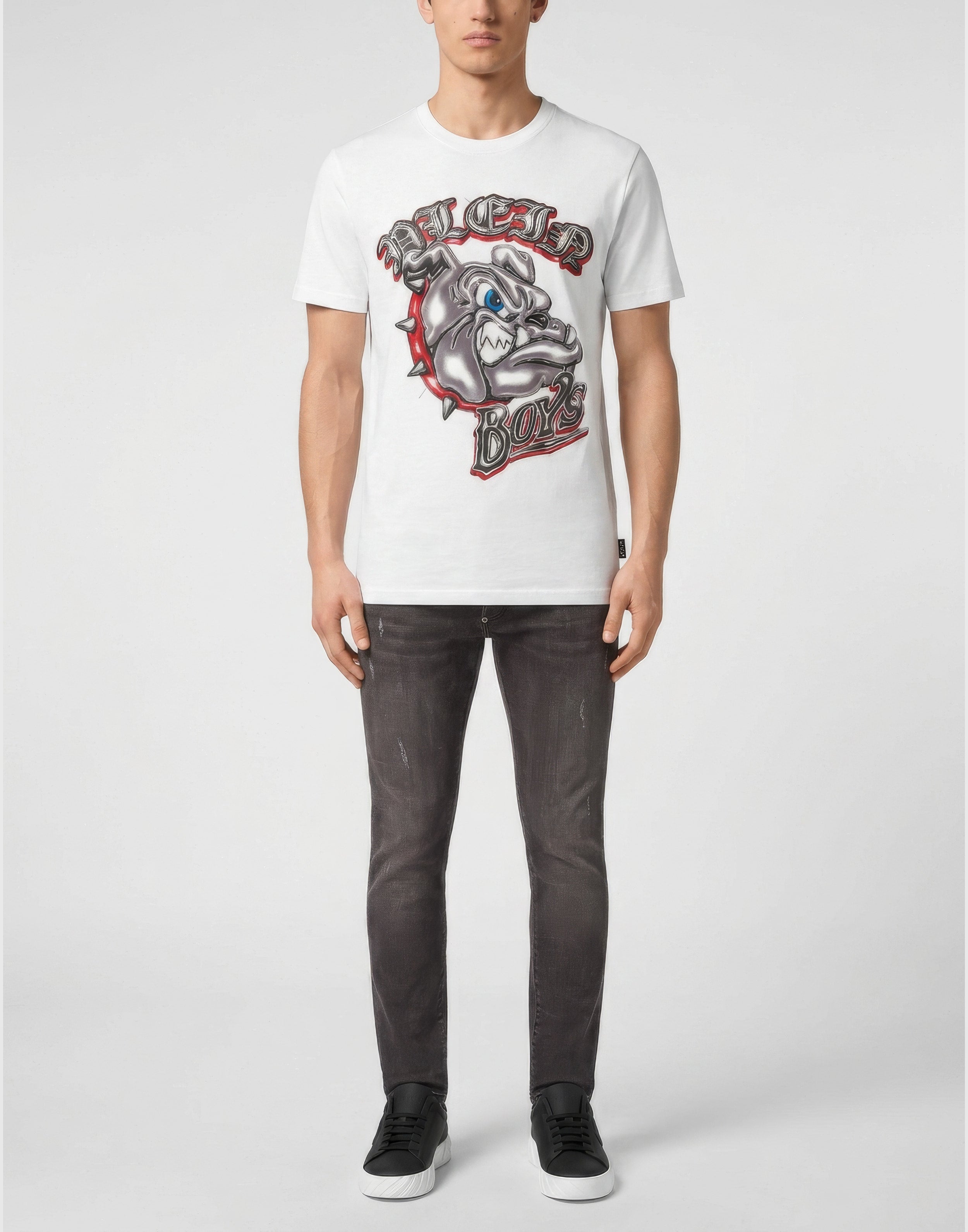 PHILIPP PLEIN - Jersey T-Shirt Bulldog Plein Boys