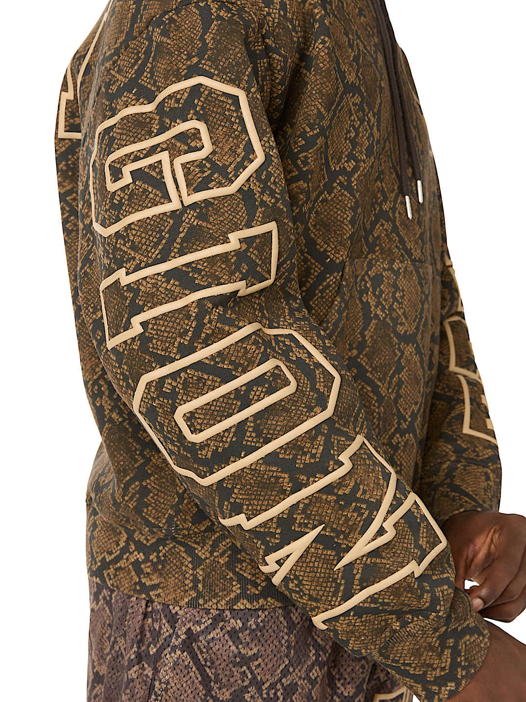 True Religion - Snakeskin Boxy Hoodie