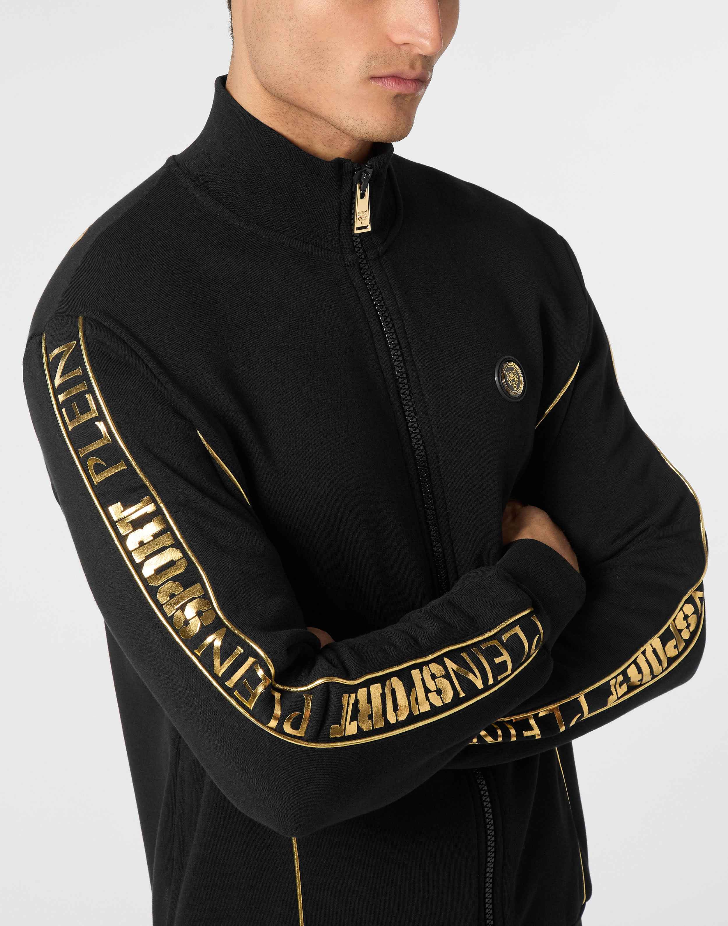 PHILIPP PLEIN - PLEIN SPORT Tracksuit Sweatshirt Laminated