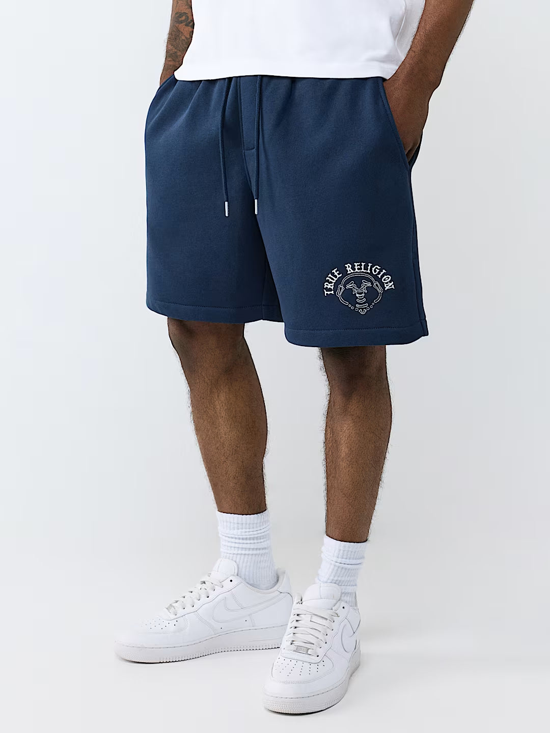 True Religion - Authentic Logo Fleece Short