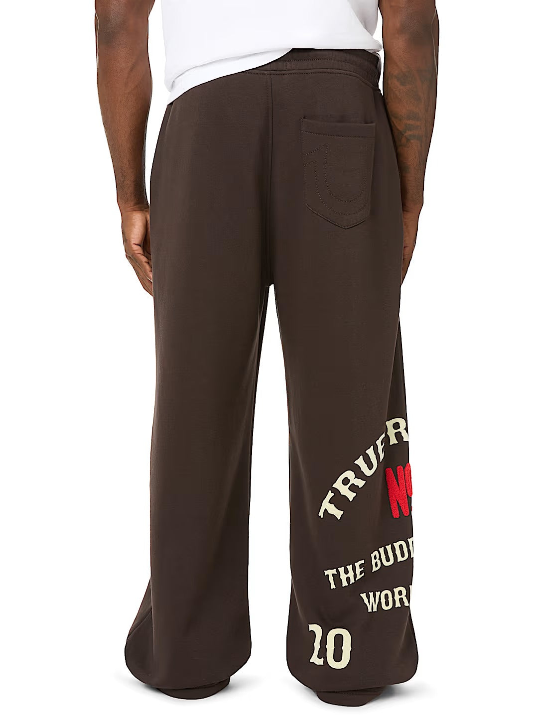 True Religion - Authentic Vintage Logo Baggy Sweatpant