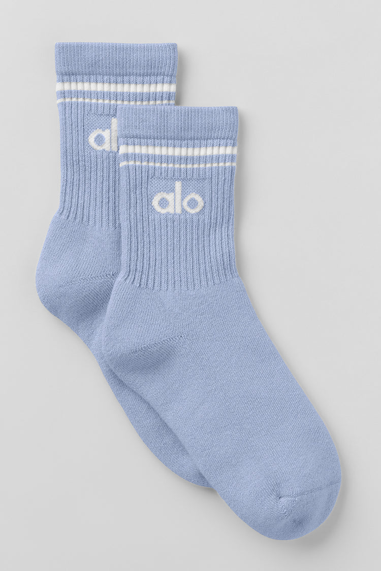 Alo Yoga - Unisex Half-Crew Throwback Sock
