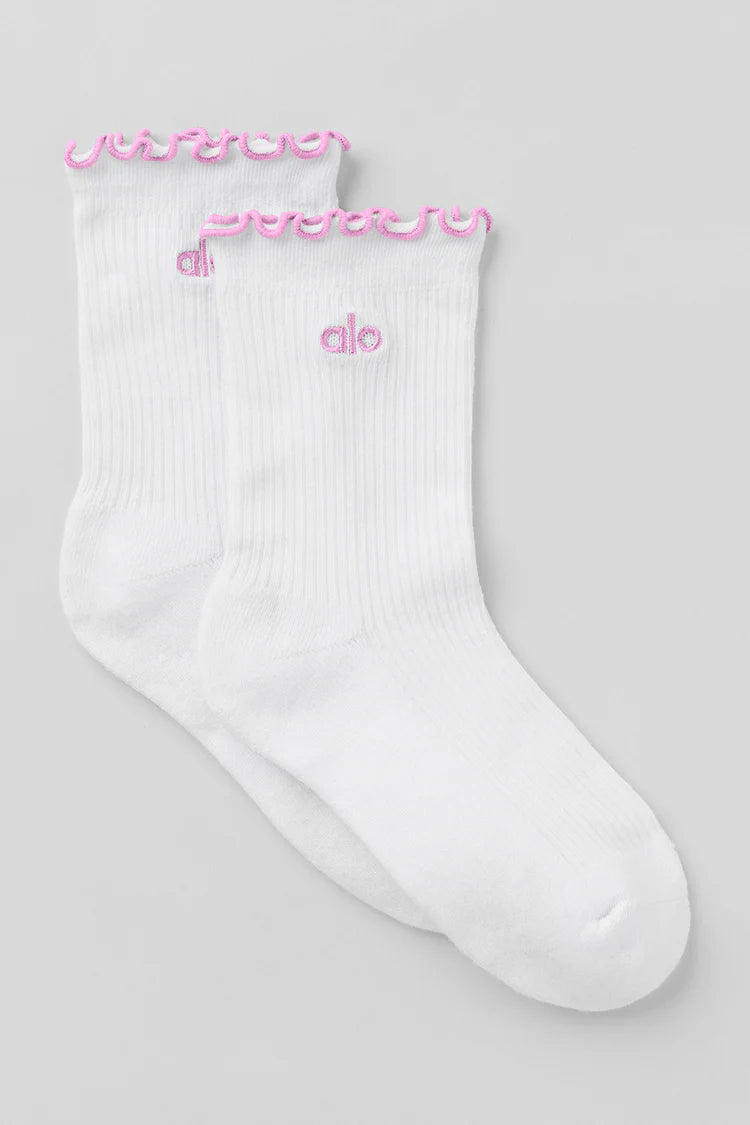 ALO YOGA - Women's Lettuce Edge Sock