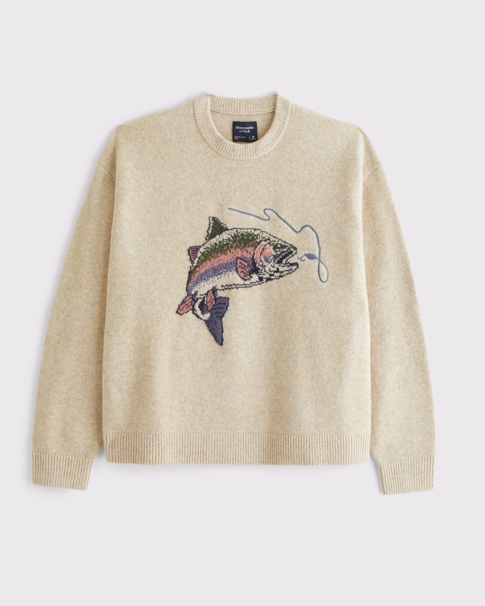 Abercrombie & Fitch - Essential Crew Sweater