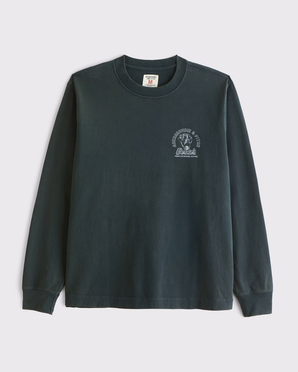 Abercrombie 7 fitch - Long-Sleeve Graphic Logo Tee