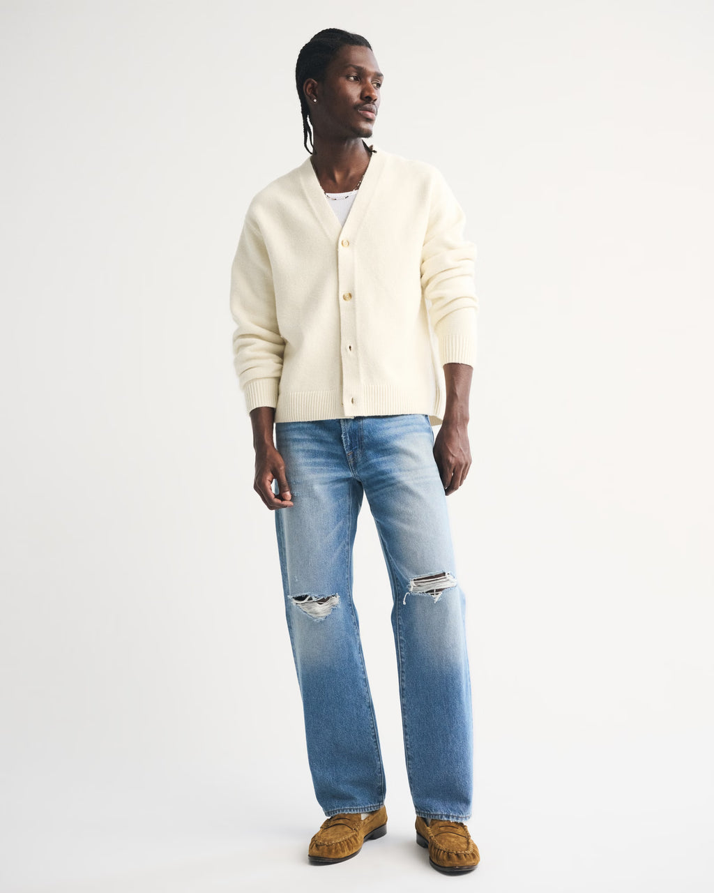 Abercrombie & Fitch - Graphic Logo Cardigan