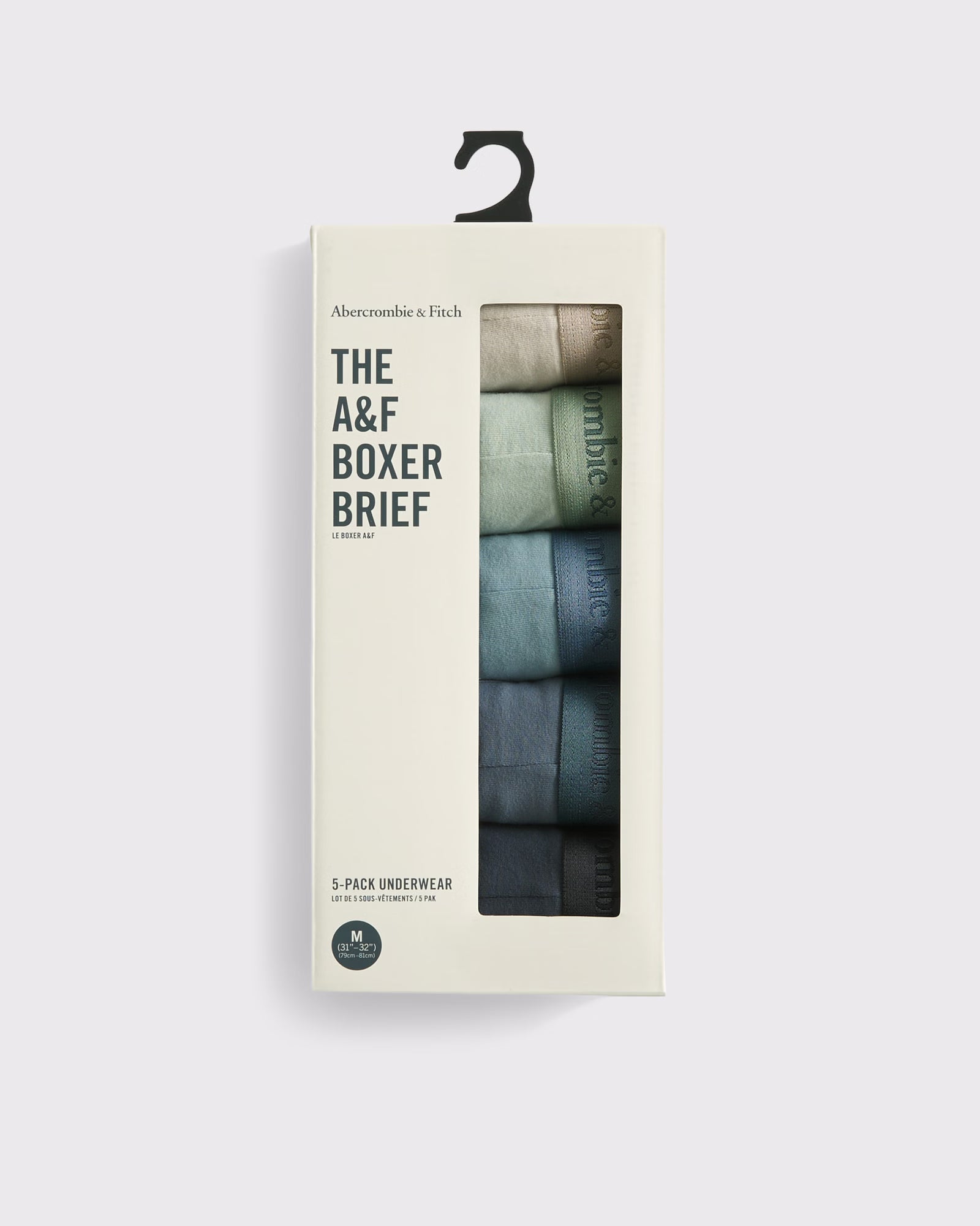 Abercrombie & Fitch - 5" 5-Pack Boxer Briefs