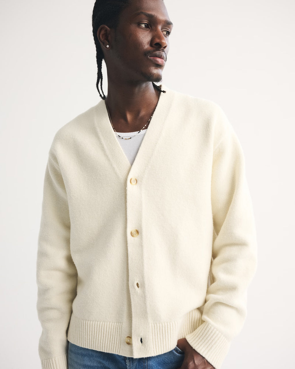 Abercrombie & Fitch - Graphic Logo Cardigan