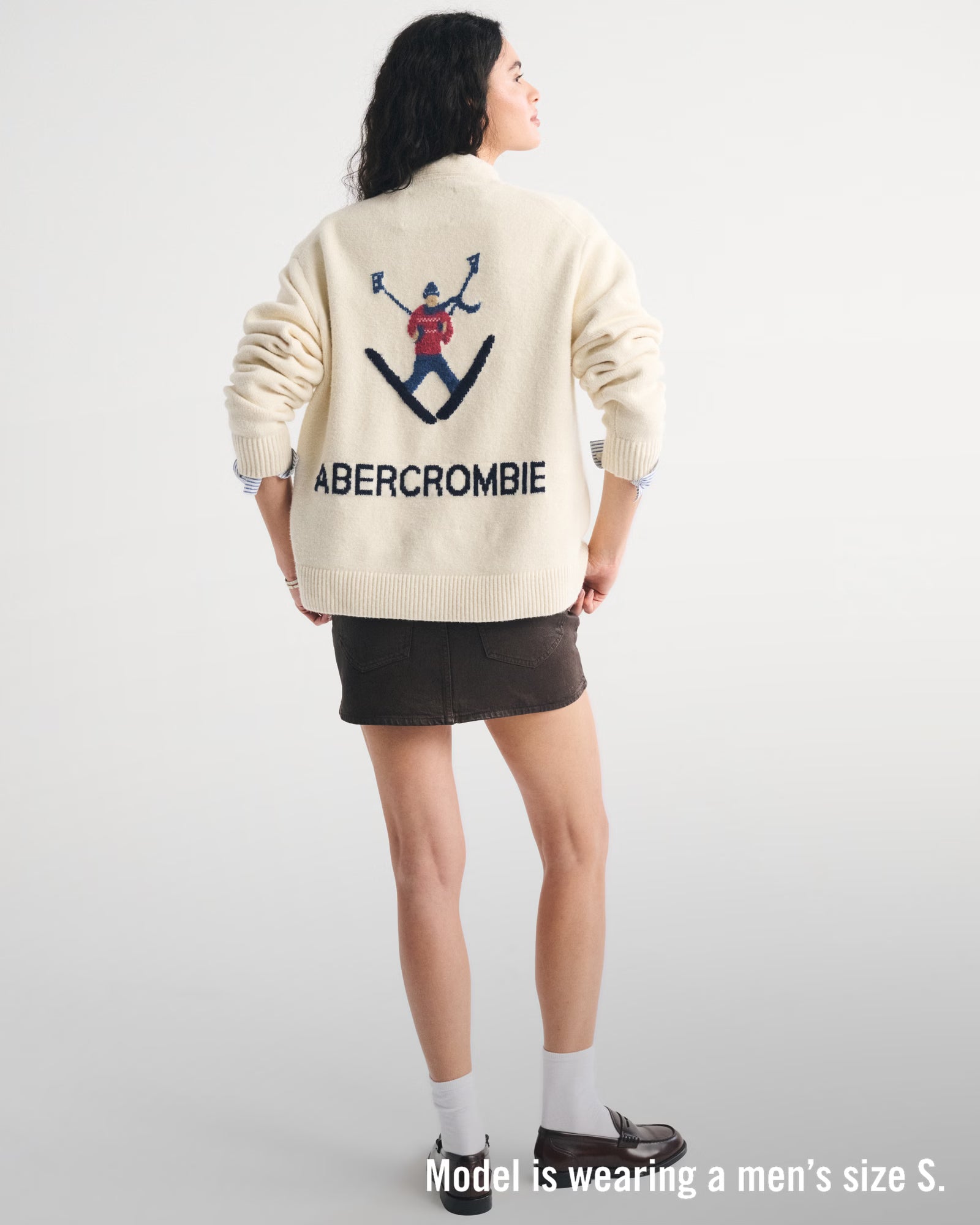 Abercrombie & Fitch - Graphic Logo Cardigan