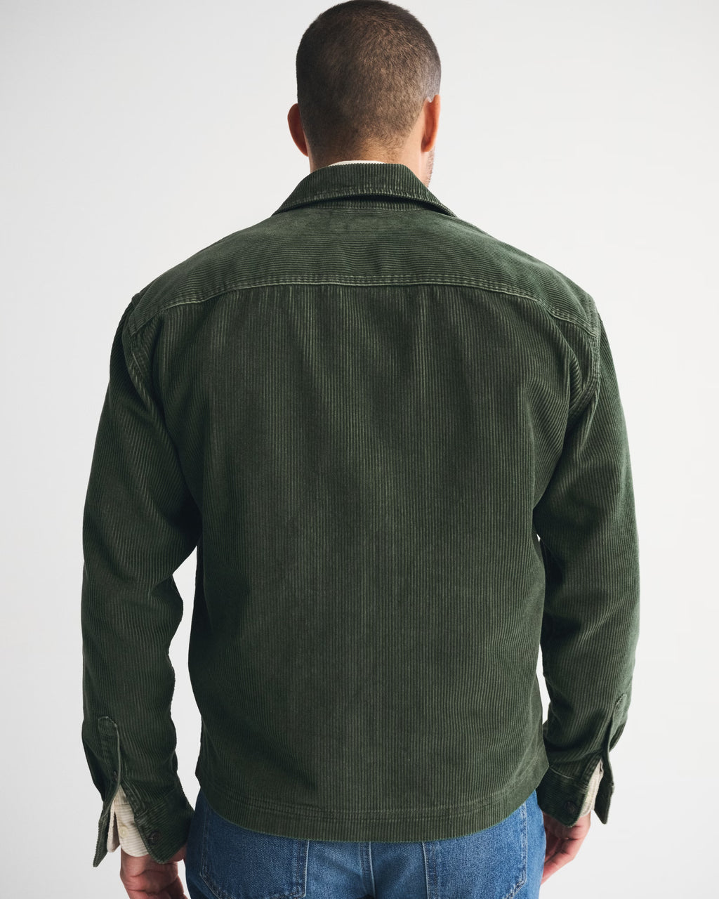 Abercrombie & Fitch - Corduroy Zip Shirt Jacket