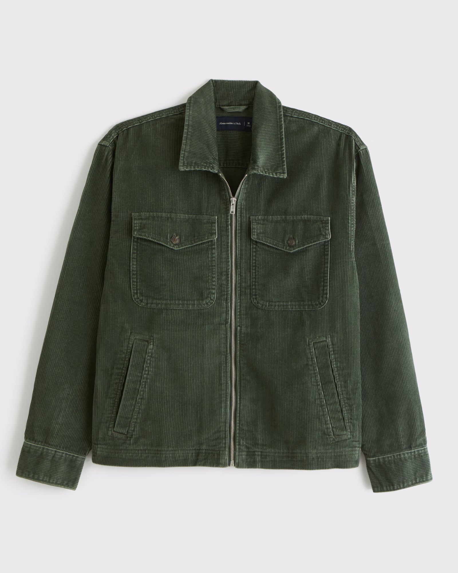 Abercrombie & Fitch - Corduroy Zip Shirt Jacket