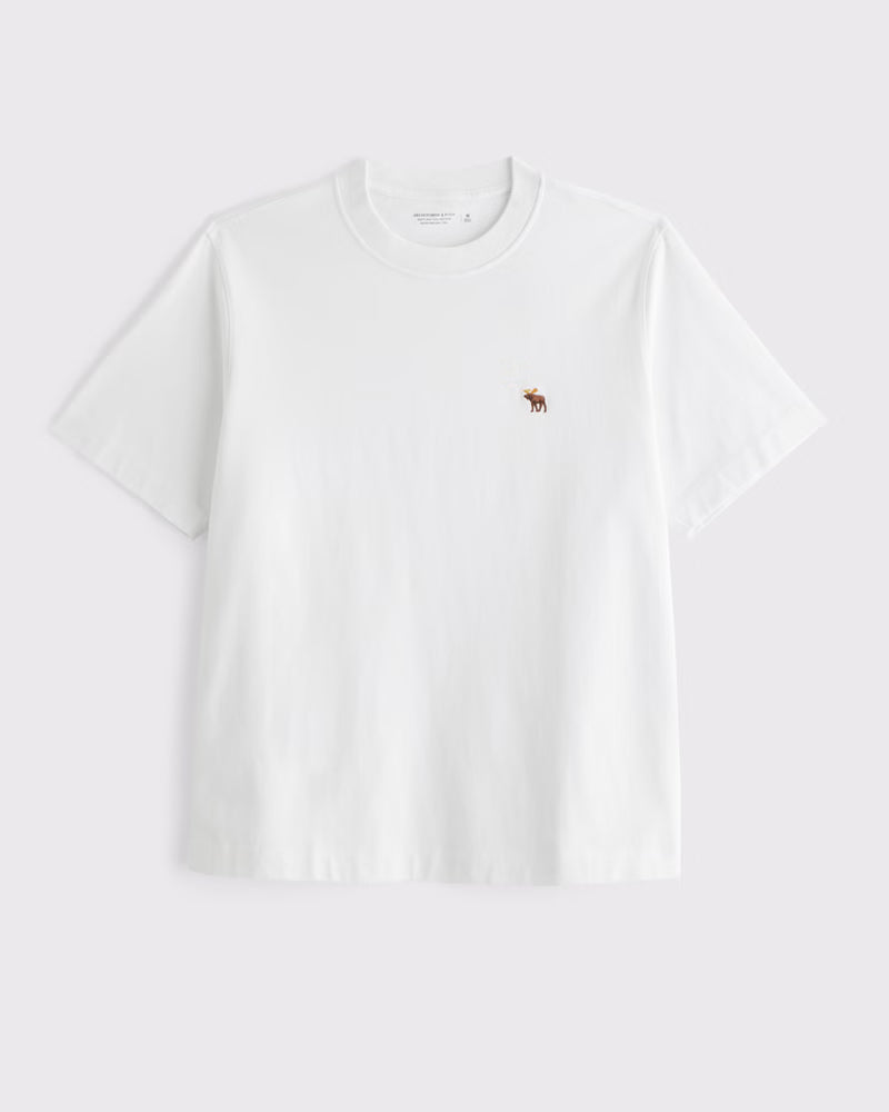 Abercrombie & Fitch - Heavyweight 2.0 Signature Icon Tee IMMEDIATE
