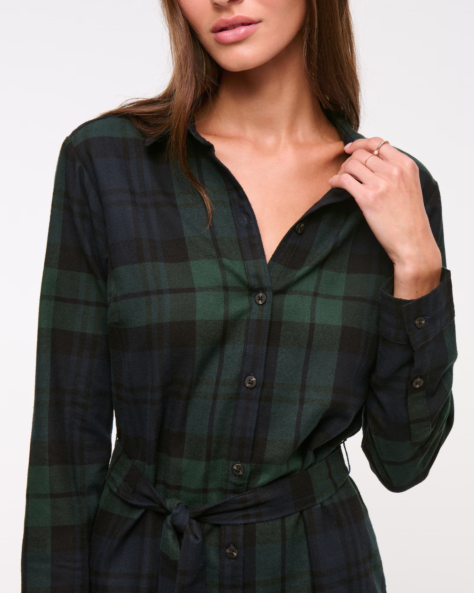 Abercrombie & Fitch - Flannel Shirt Dress