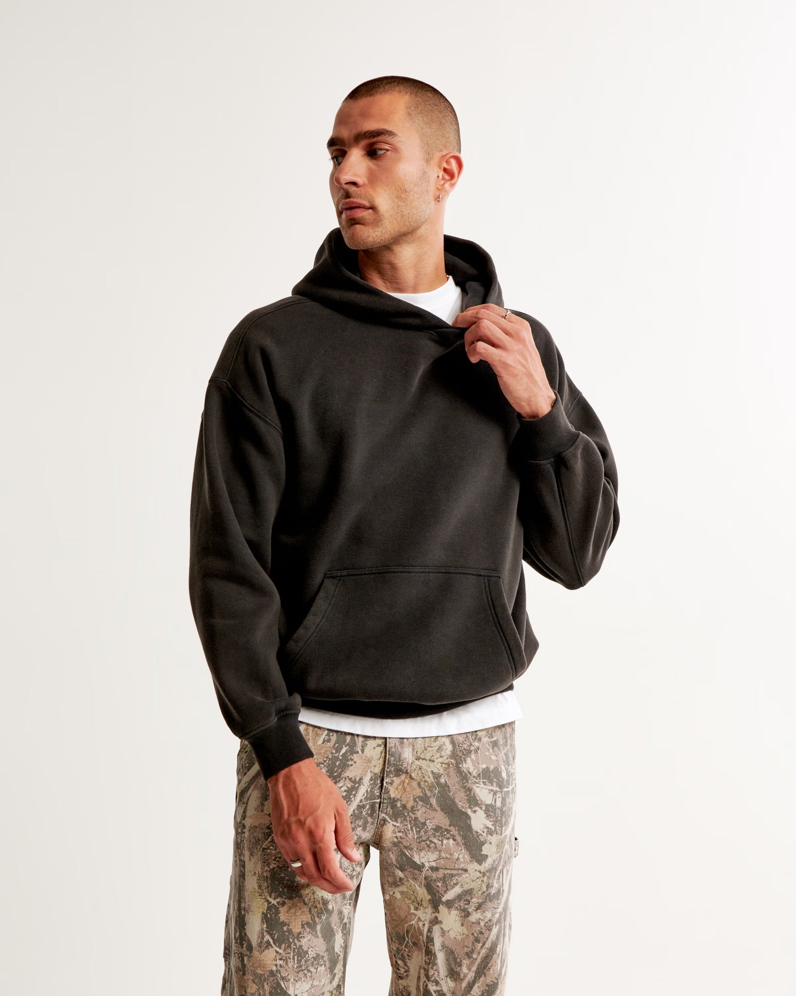 Abercrombie & Fitch - Essential Popover Hoodie IMMEDIATE