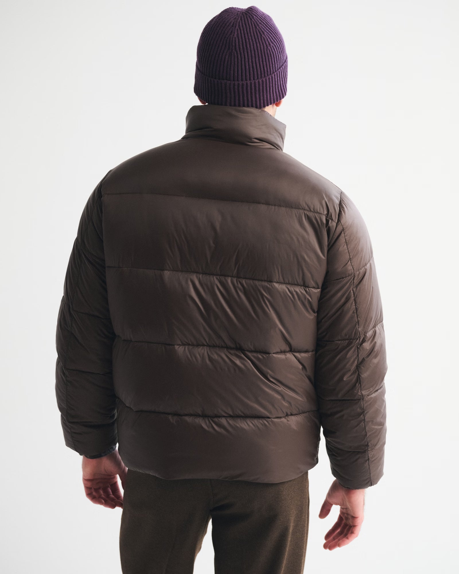 Abercrombie & Fitch - A&F AirCloud Mockneck Puffer