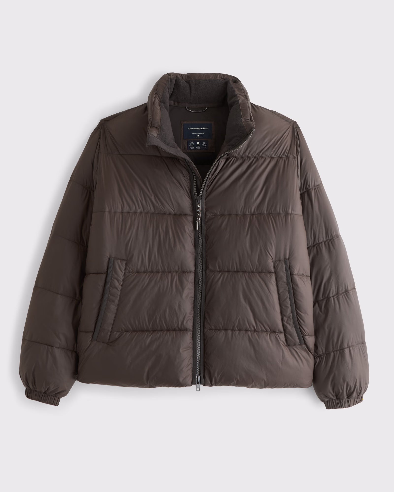Abercrombie & Fitch - A&F AirCloud Mockneck Puffer