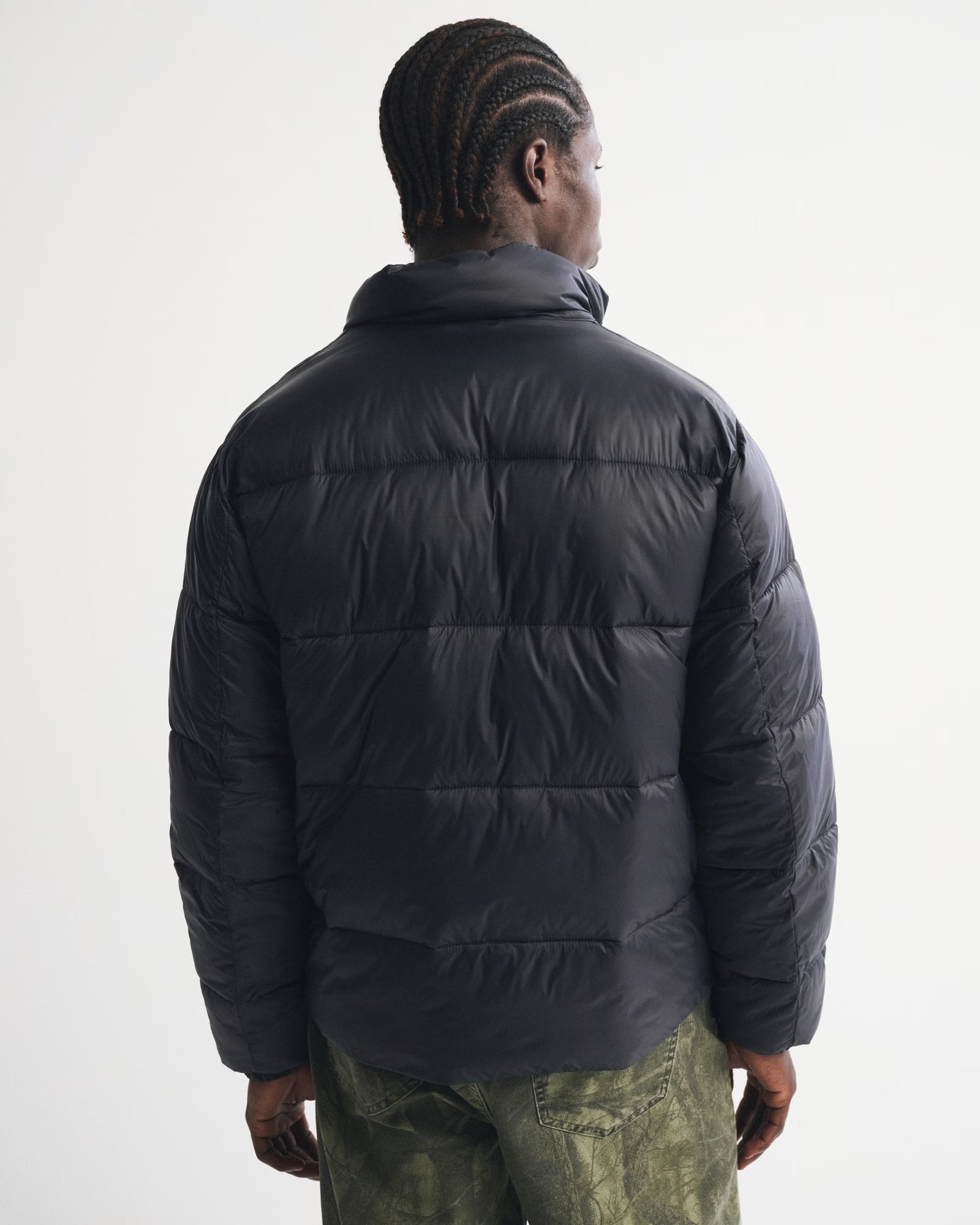 Abercrombie & Fitch - A&F AirCloud Mockneck Puffer IMMEDIATE