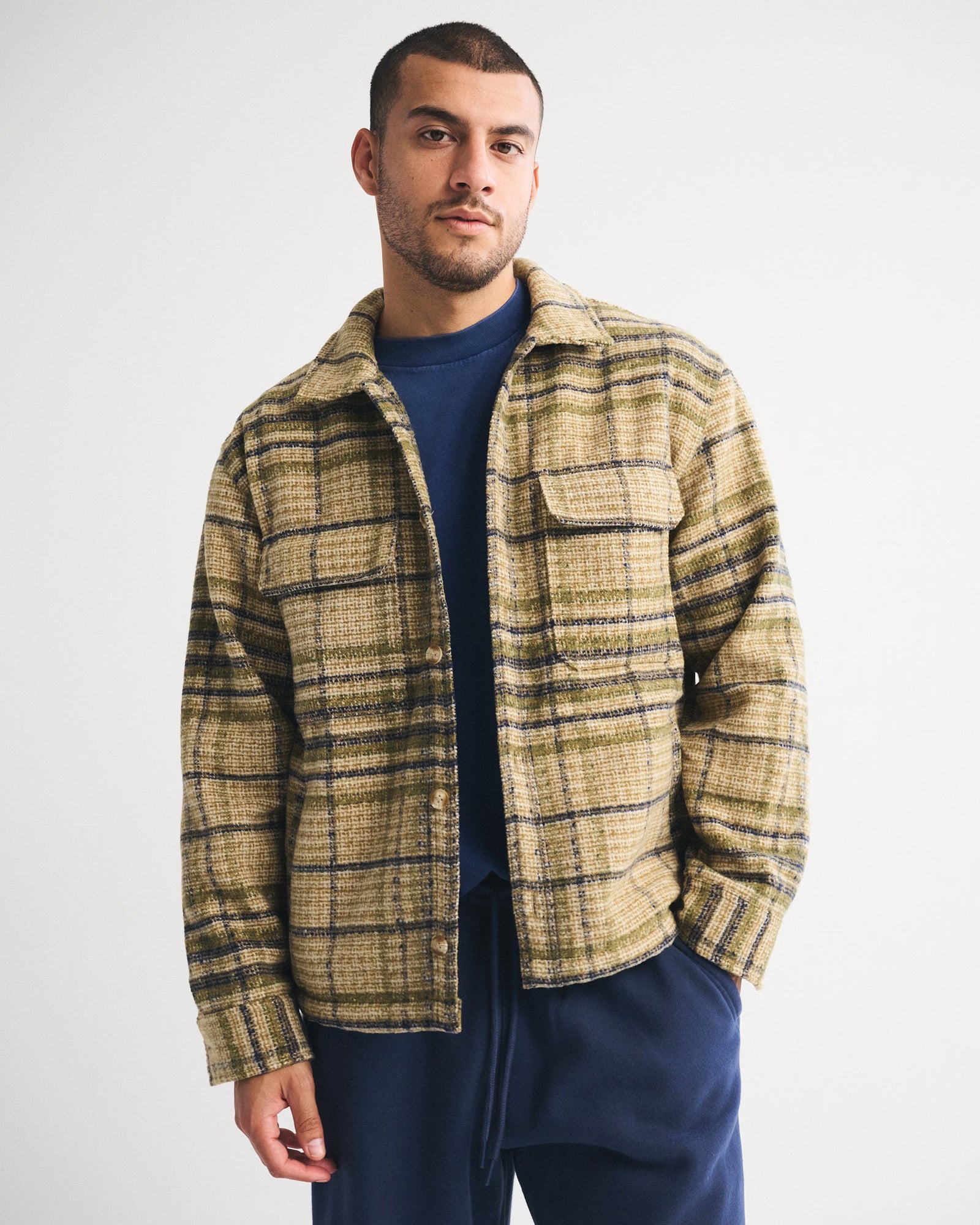 Abercrombie & Fitch - Boucle Shirt Jacket