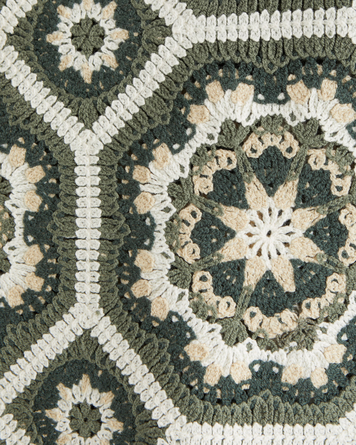 Abercrombie & Fitch - Crochet-Style Button-Through Sweater Polo