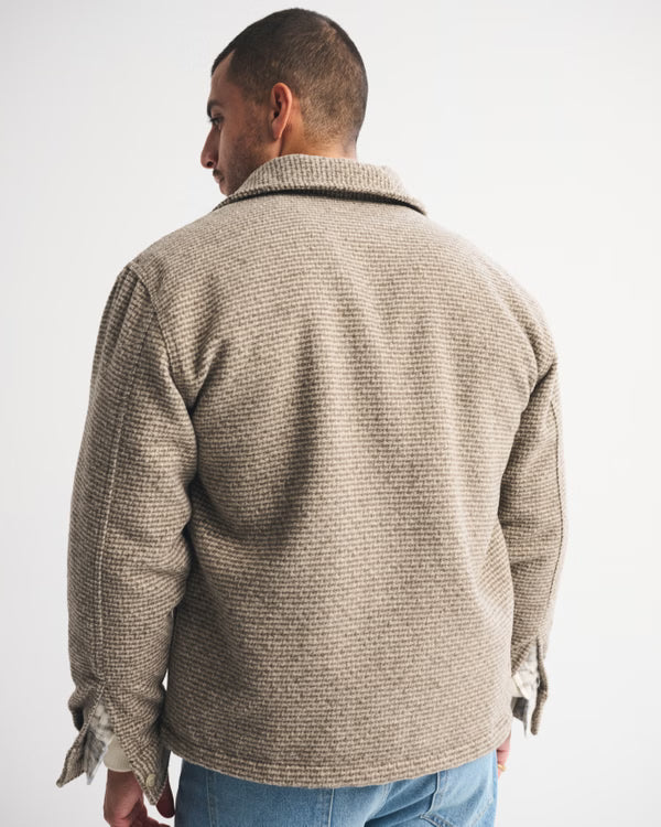 Abercrombie & Fitch - Boucle Shirt Jacket