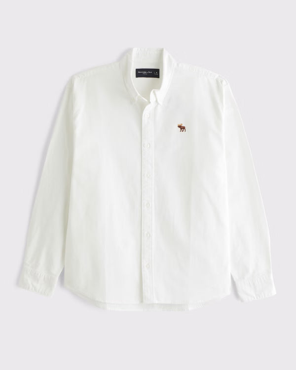 Abercrombie & Fitch - Signature Icon Oxford Shirt - Brandatak Store