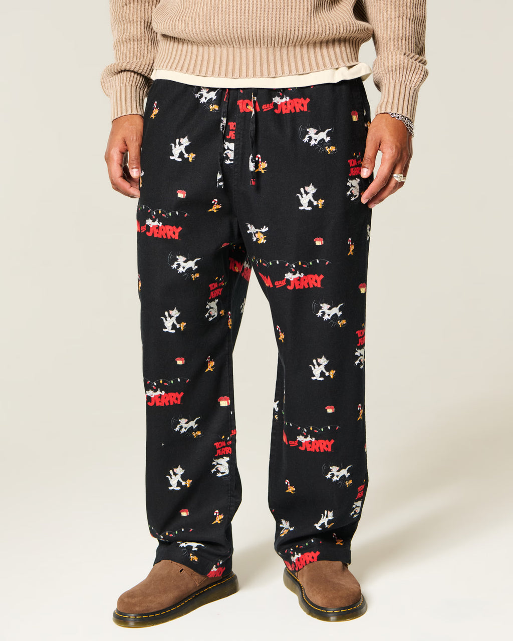 Hollister - Tom and Jerry Graphic Flannel Pajama Pants