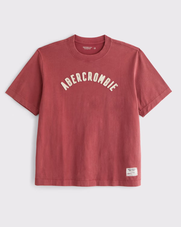 Abercrombie & Fitch - Premium Heavyweight 2.0 Logo Tee