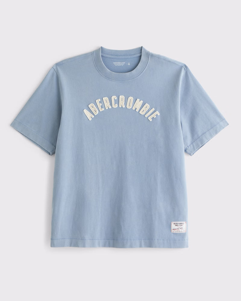 Abercrombie & Fitch - Premium Heavyweight 2.0 Logo Tee