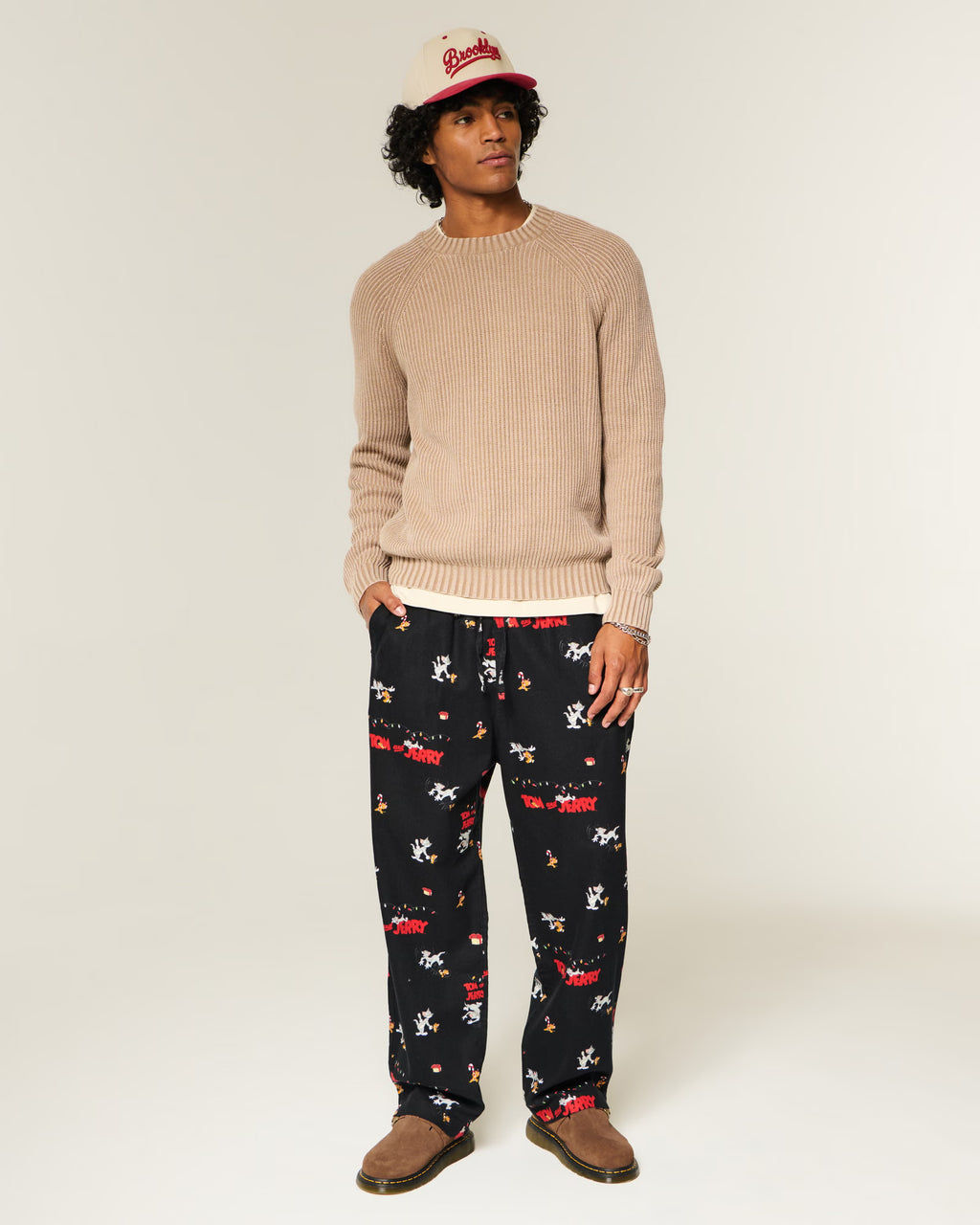 Hollister - Tom and Jerry Graphic Flannel Pajama Pants