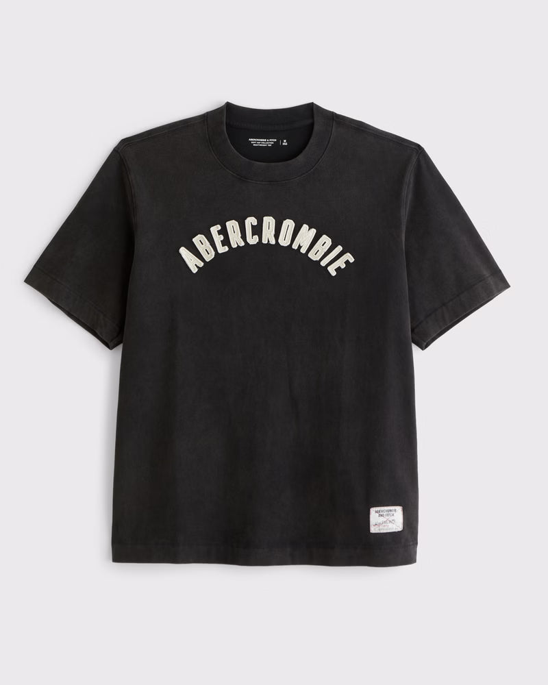 Abercrombie & Fitch - Premium Heavyweight 2.0 Logo Tee