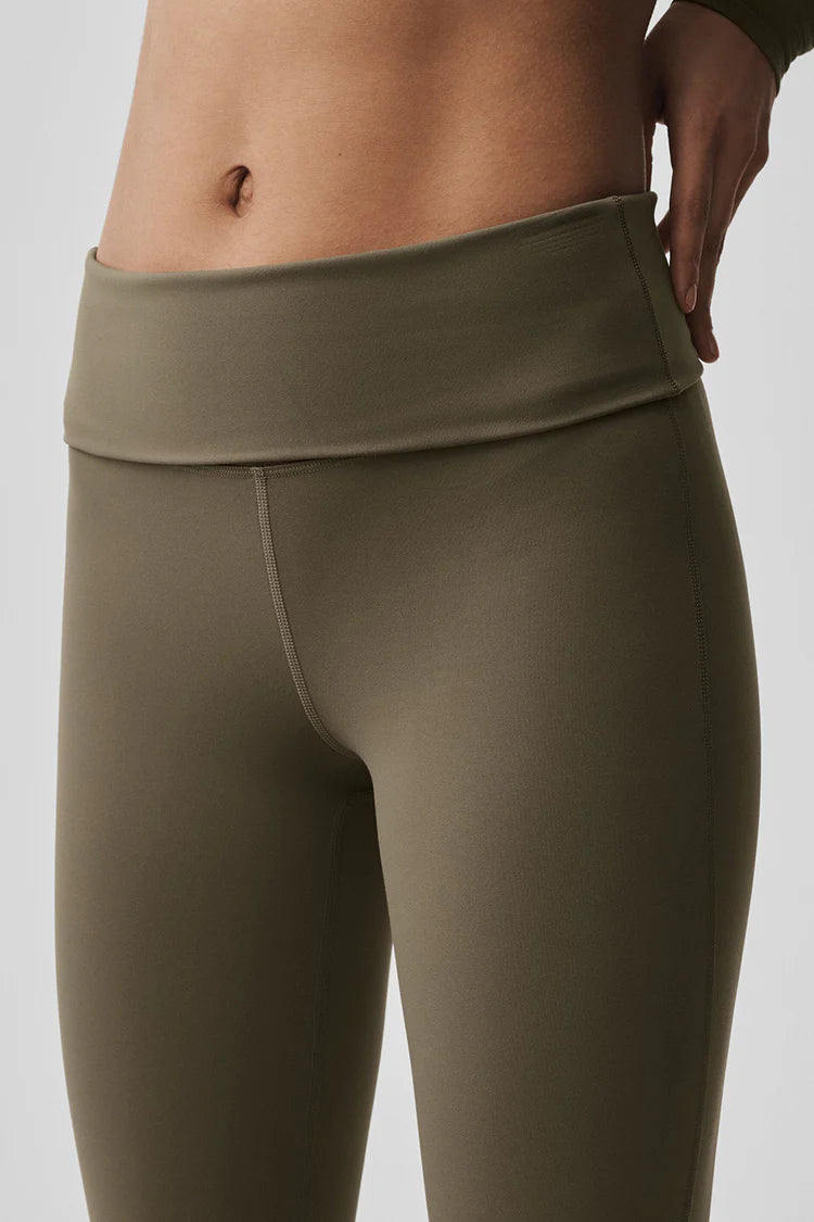 ALO YOGA - Softsculpt Foldover Flare Legging (Regular)