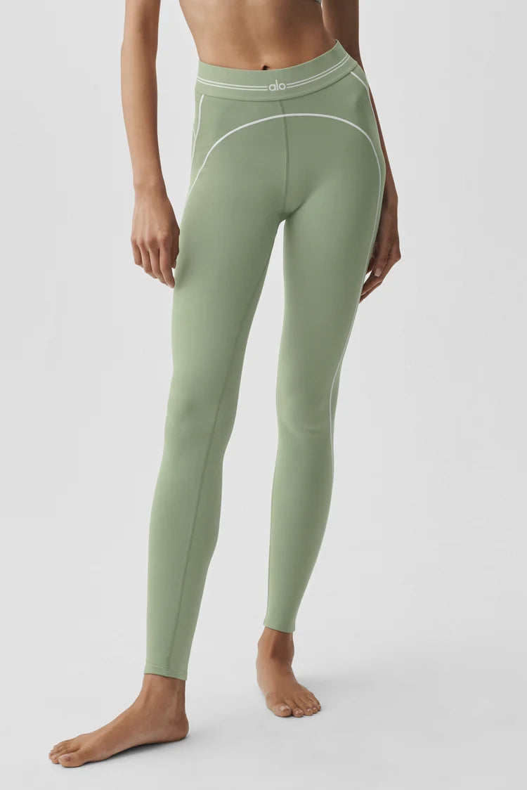 Alo Yoga - Airbrush High-Waist Heart Throb Legging