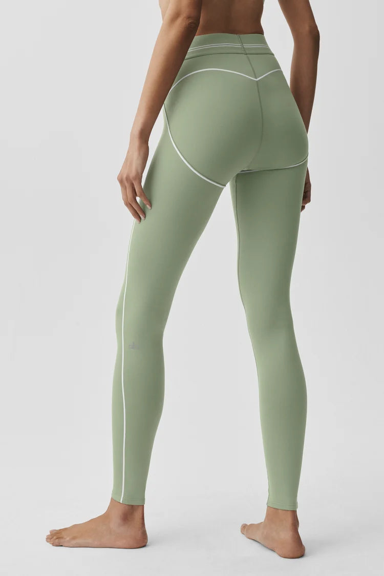 Alo Yoga - Airbrush High-Waist Heart Throb Legging