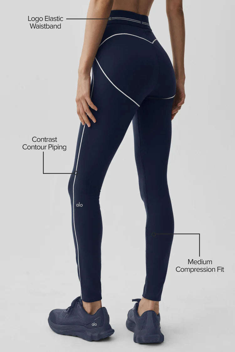 Alo Yoga - Airbrush High-Waist Heart Throb Legging