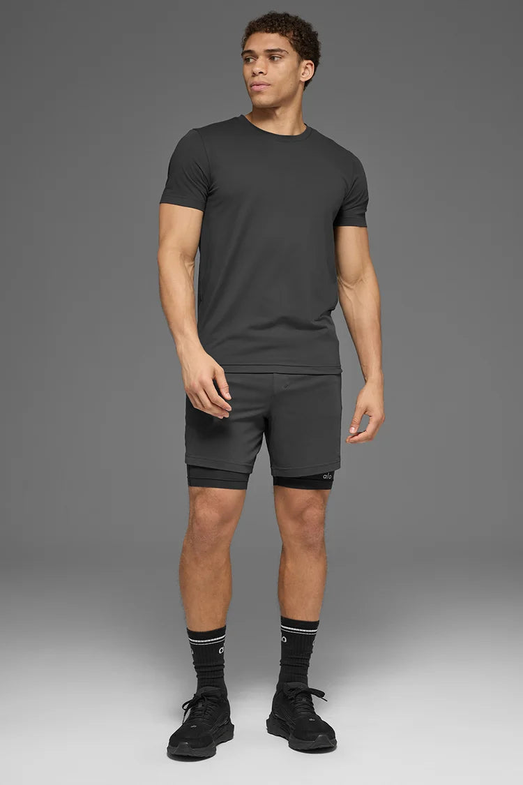 Alo Yoga - Conquer Reform Crewneck Short Sleeve